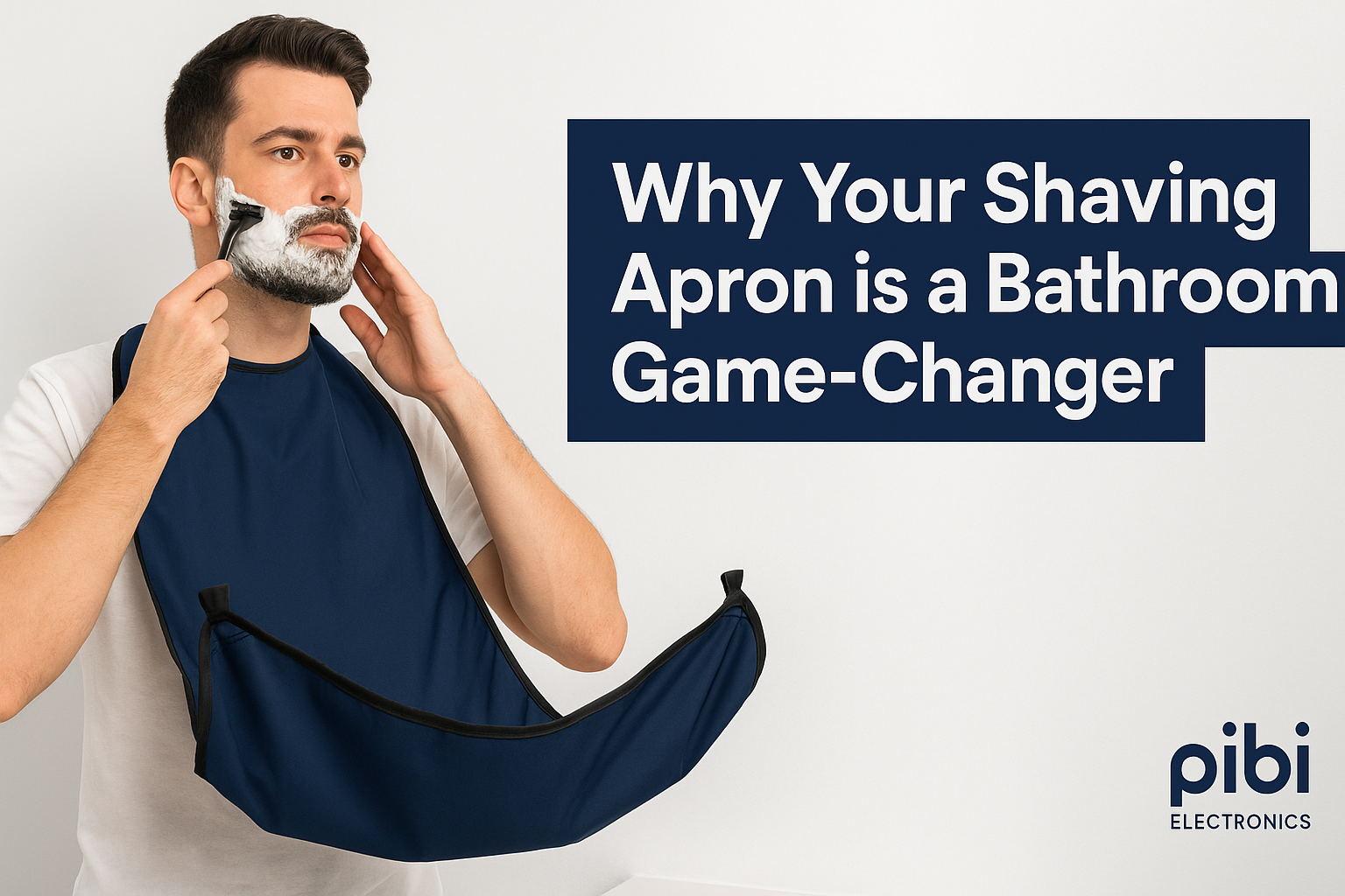 Why Your Shaving Apron is a Bathroom Game-Changer