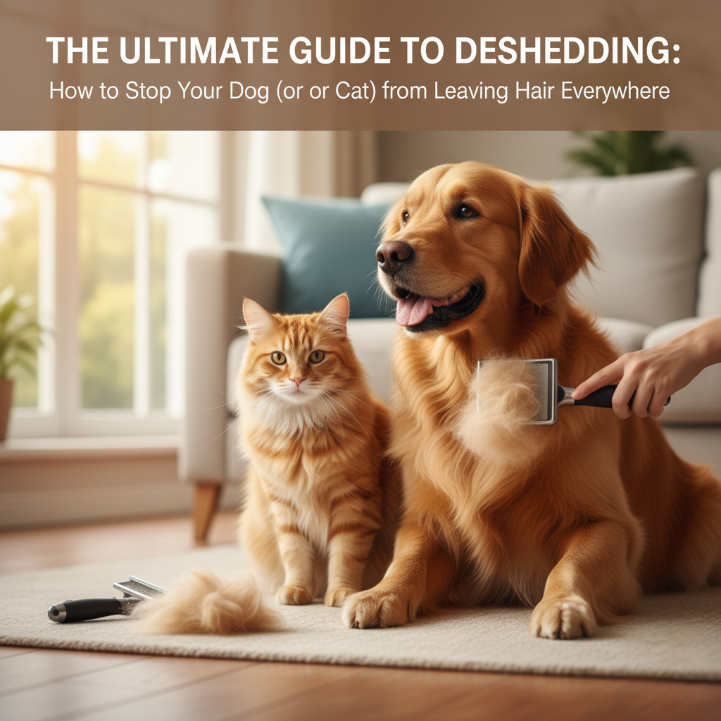 How to Stop Your Dog (or Cat) from Leaving Hair Everywhere