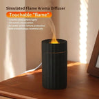 Flame Effect Essential Oil Diffuser 100mL with Color Lights