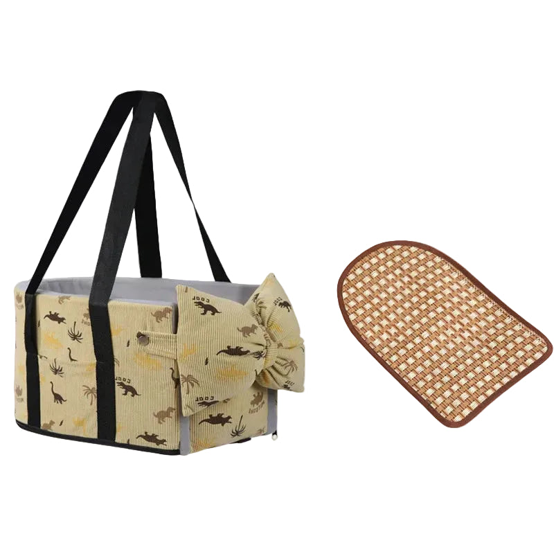 Ultimate Car Carrying Dog Bed & Pet Tote Bag - Perfect for Small Dogs & Cats - Travel Safety Cushions for Pets