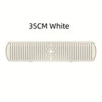 Silicone Drain Mat, Kitchen Faucet Sink Splash Guard, Sink Draining Pad behind Faucet,For Kitchen & Bathroom Countertop Protect