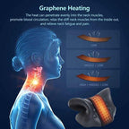 Heated Neck Support Pillow | Contoured U-Shaped Cushion