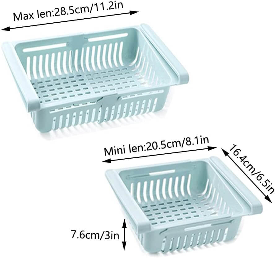 Refrigerator organization containers
