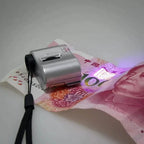 60X Pocket Microscope | Handheld Magnifier with LED & UV Light