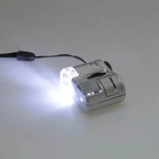 60X Pocket Microscope | Handheld Magnifier with LED & UV Light