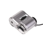 60X Pocket Microscope | Handheld Magnifier with LED & UV Light