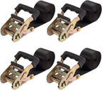 Endless Ratchet Tie Down Straps - Heavy Duty Cargo Straps (4 Pack)