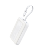 Anker Zolo Power Bank (10K, 30W) with a 5.4-inch (13.7 cm) built-in USB-C cable