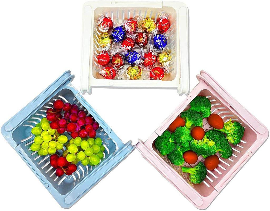 Adjustable fridge organizer