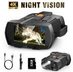 NightScope 4K Night Vision Binoculars | 10X Digital Zoom