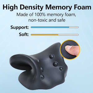 Heated Neck Support Pillow | Contoured U-Shaped Cushion