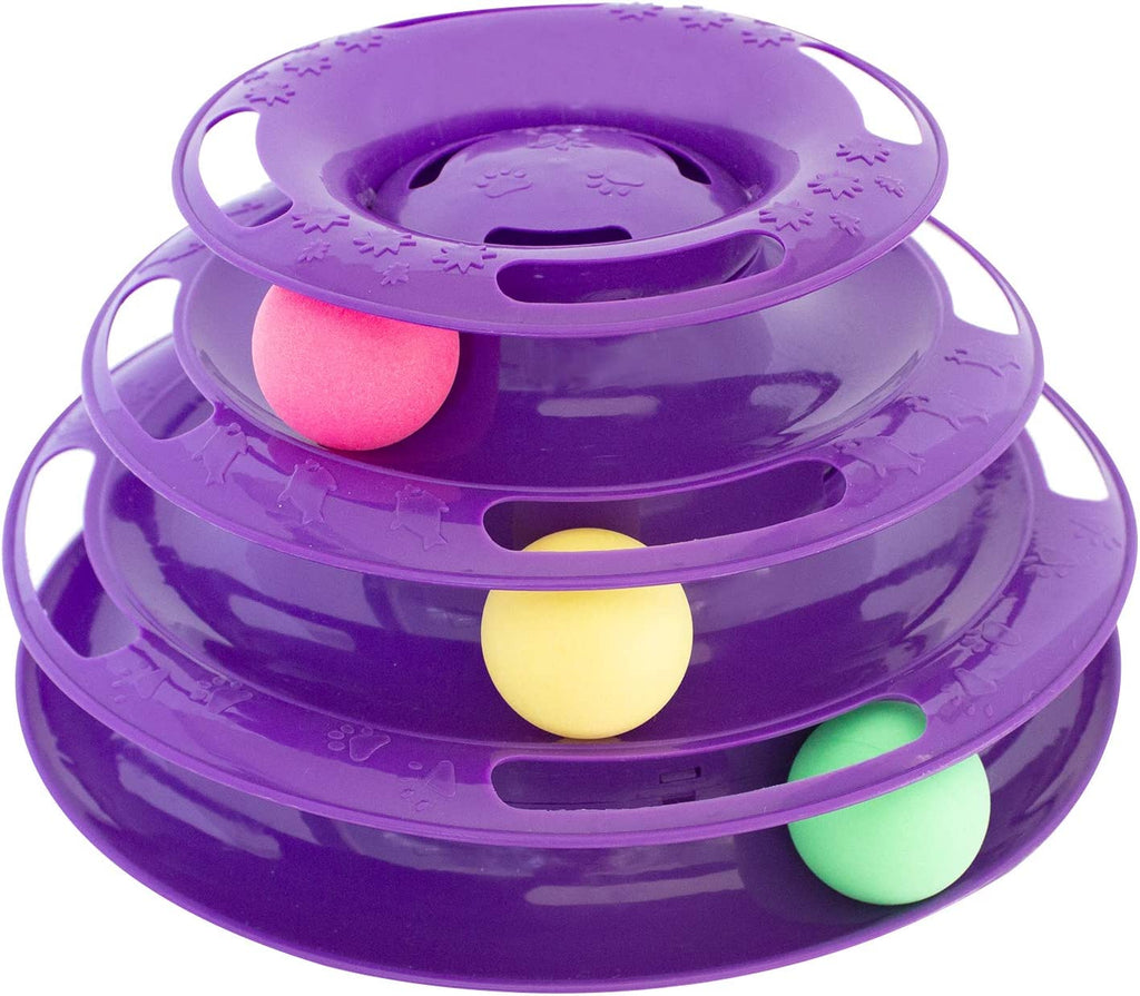  Interactive Cat Play Tower