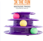 Feline Fun Round Track