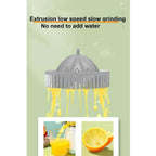 Compact Citrus Juicer with Integrated Juice Cup