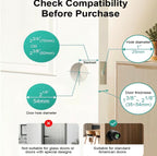 BioSecure Fingerprint Smart Door Lock | App Control & Backup Keys