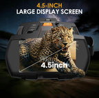 NightScope 4K Night Vision Binoculars | 10X Digital Zoom