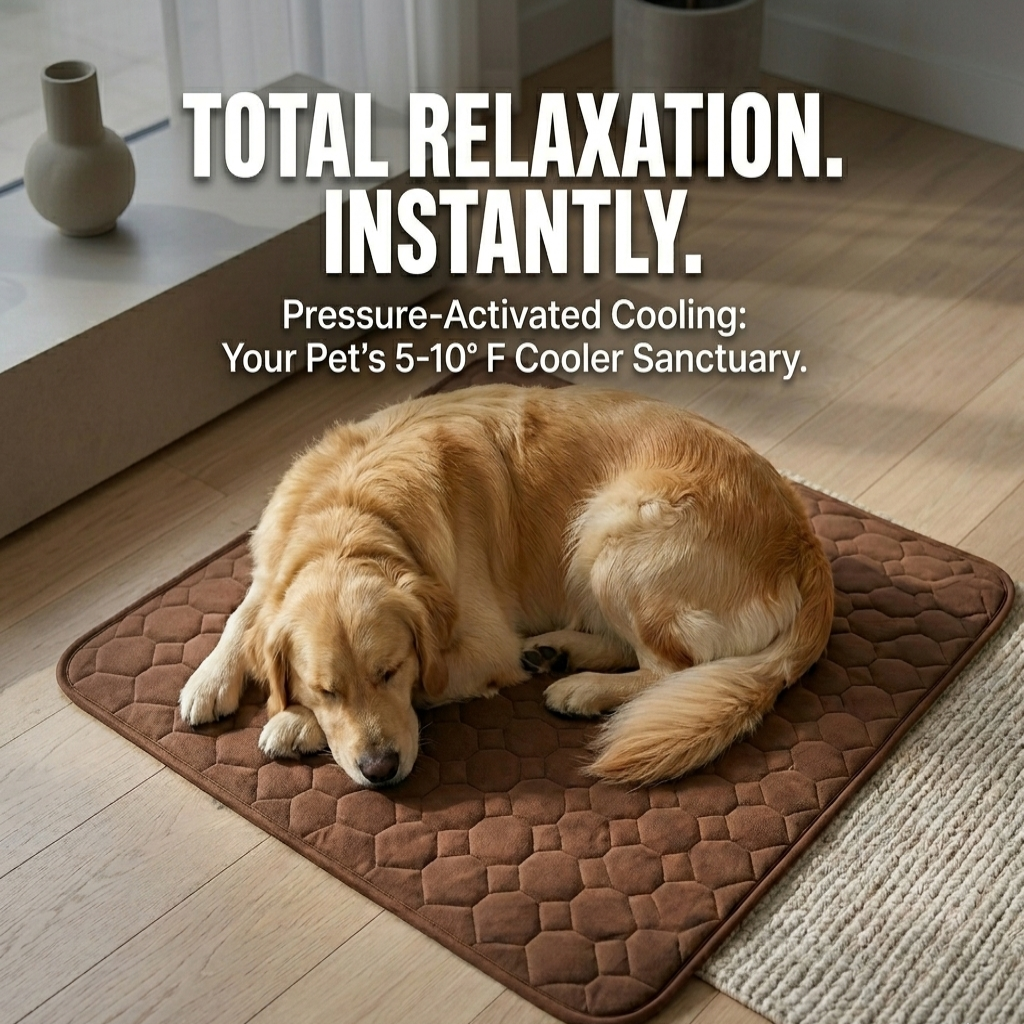 Instant Cooling Mat for Dogs – Stops Heatstroke