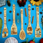 5-Piece Bamboo Kitchen Utensil Set | Five Elements by Spirit Nest