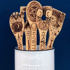 5-Piece Bamboo Kitchen Utensil Set | Five Elements by Spirit Nest