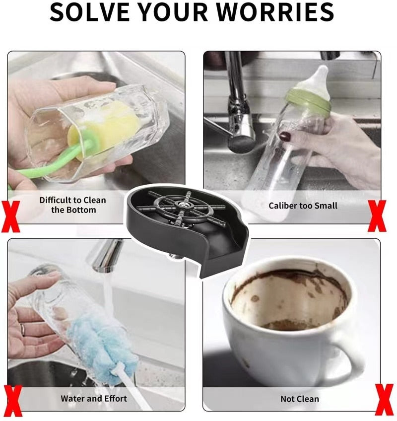 Kitchen sink sprayer attachment