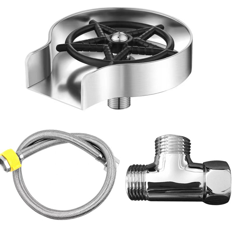 Kitchen sink glass cleaner