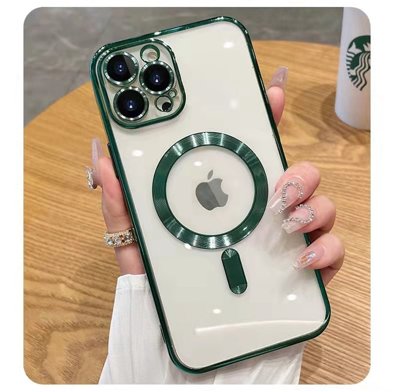 Transparent shield for iPhone