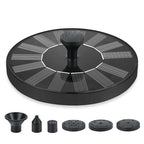 Solar energy water fountain