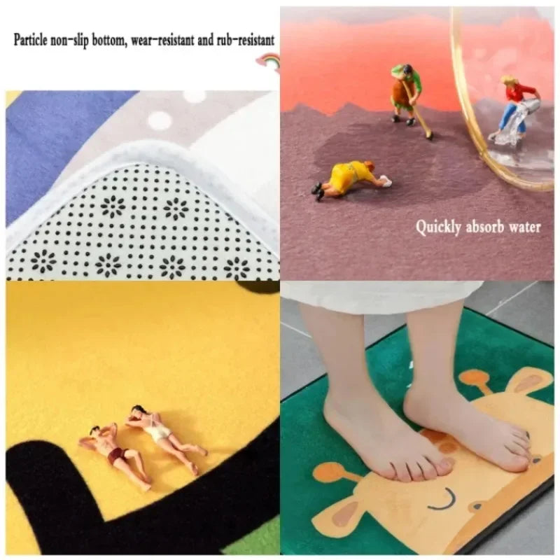 Stereoscopic Vision Door Mat - Color Goose Design