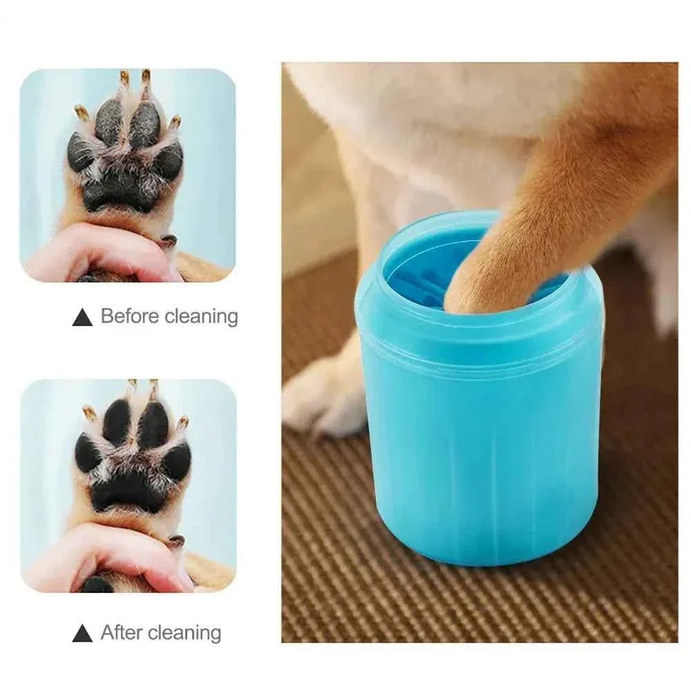 Portable Dog Paw Cleaner Cup | Silicone Paw Washer for Dogs & Cats