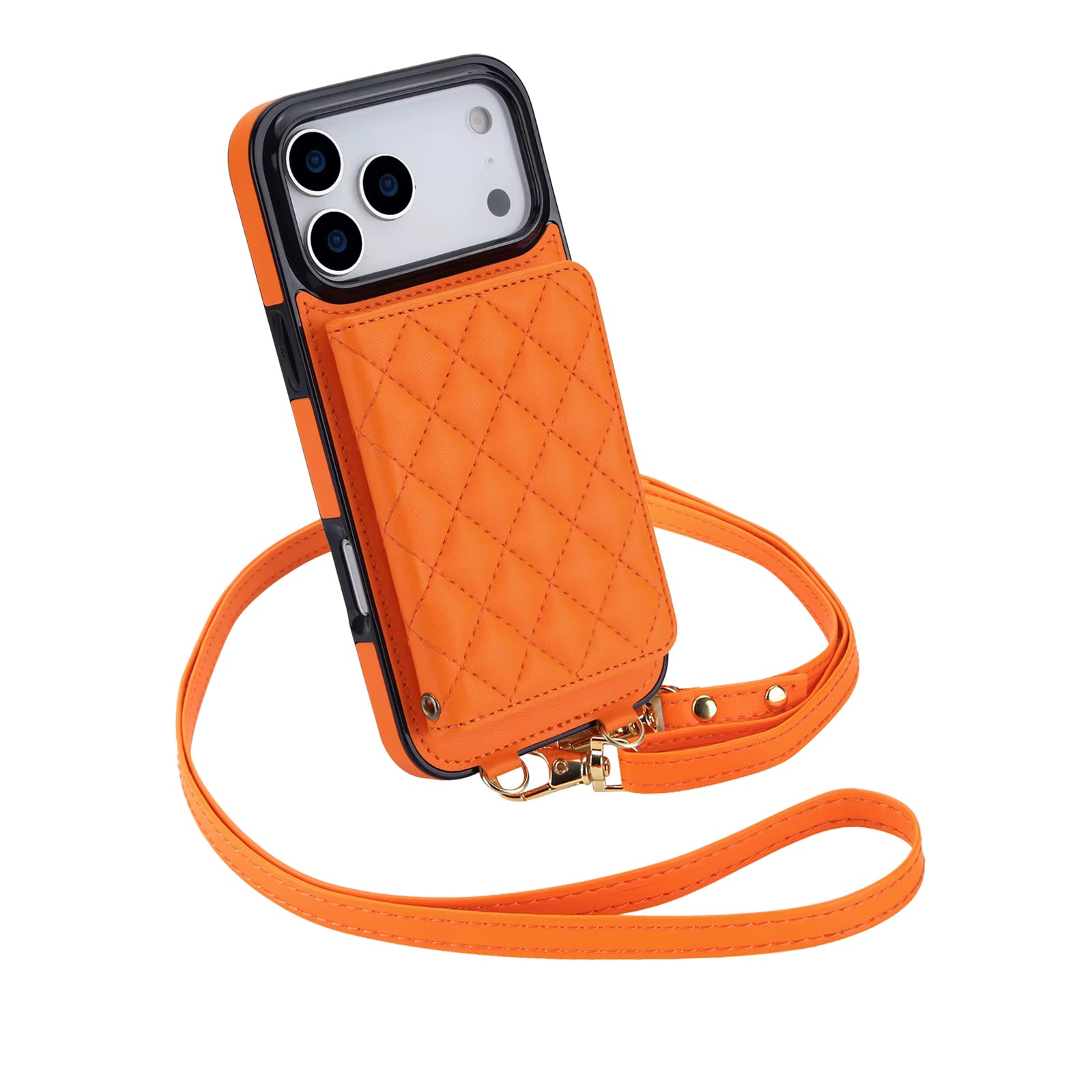 2-in-1 MagSafe Detachable Wallet Phone Case Crossbody for iPhone 17/16/15/14