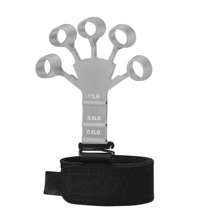 Durable Silicone Gripster for Hand Health Gray