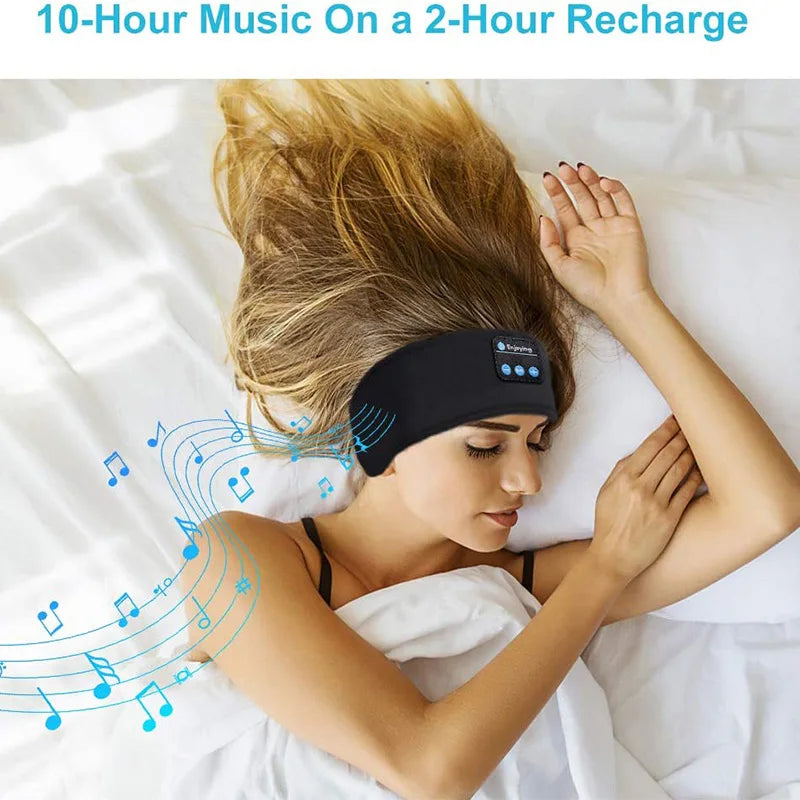 Wireless sleep headphones headband