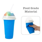 Silicone ice cream churner