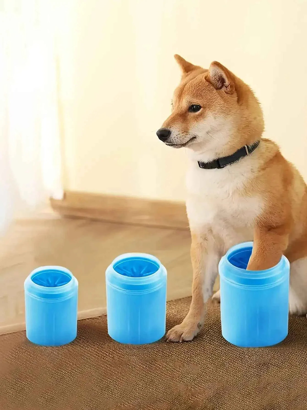 Portable Dog Paw Cleaner Cup | Silicone Paw Washer for Dogs & Cats