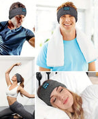 Headband mask for sound sleep