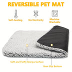 Self-Warming Pet Mat for Cats & Dogs | Washable Thermal Cushion