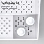 White Makeup Organizer with Drawers & Skincare Storage