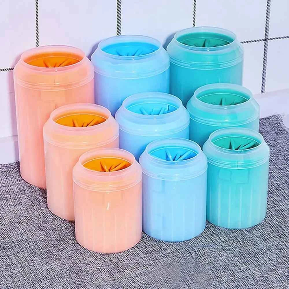 Portable Dog Paw Cleaner Cup | Silicone Paw Washer for Dogs & Cats