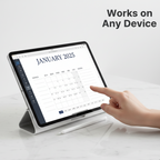 Monthly Planner PDF - Digital Download