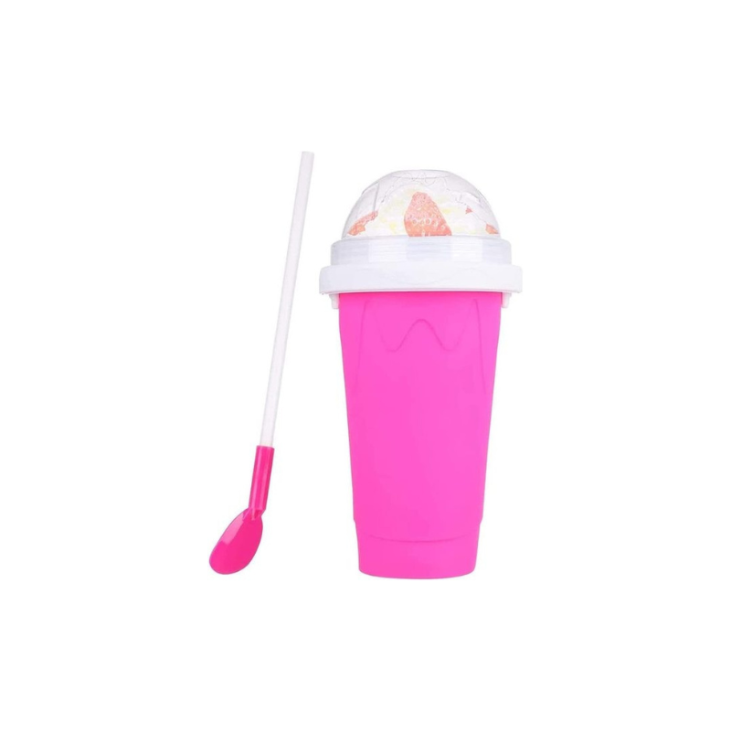 Easy ice cream making with silicone tool