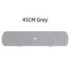 Silicone Drain Mat, Kitchen Faucet Sink Splash Guard, Sink Draining Pad behind Faucet,For Kitchen & Bathroom Countertop Protect