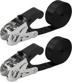 Endless Ratchet Tie Down Straps - Heavy Duty Cargo Straps (4 Pack)