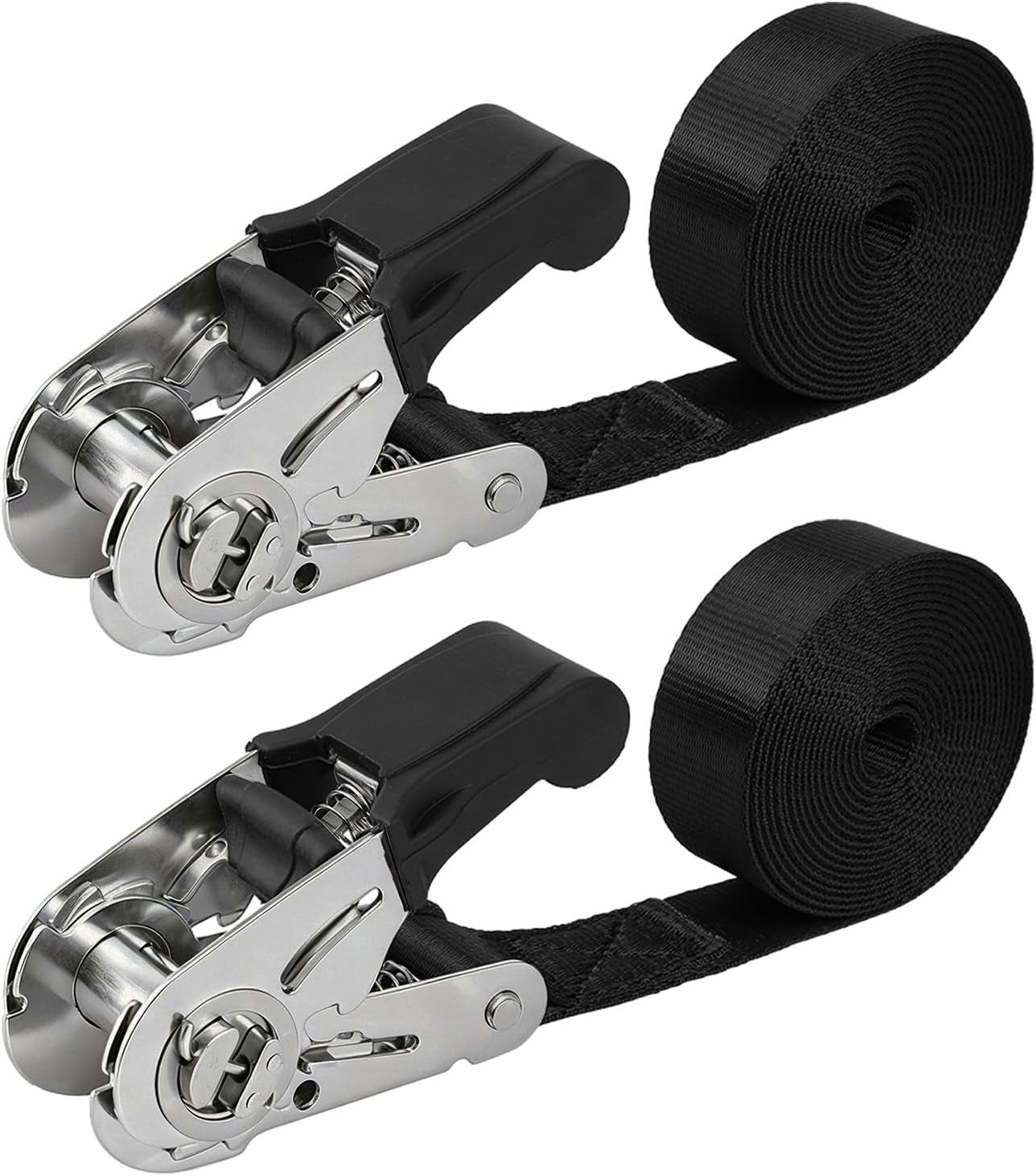 Endless Ratchet Tie Down Straps - Heavy Duty Cargo Straps (4 Pack)