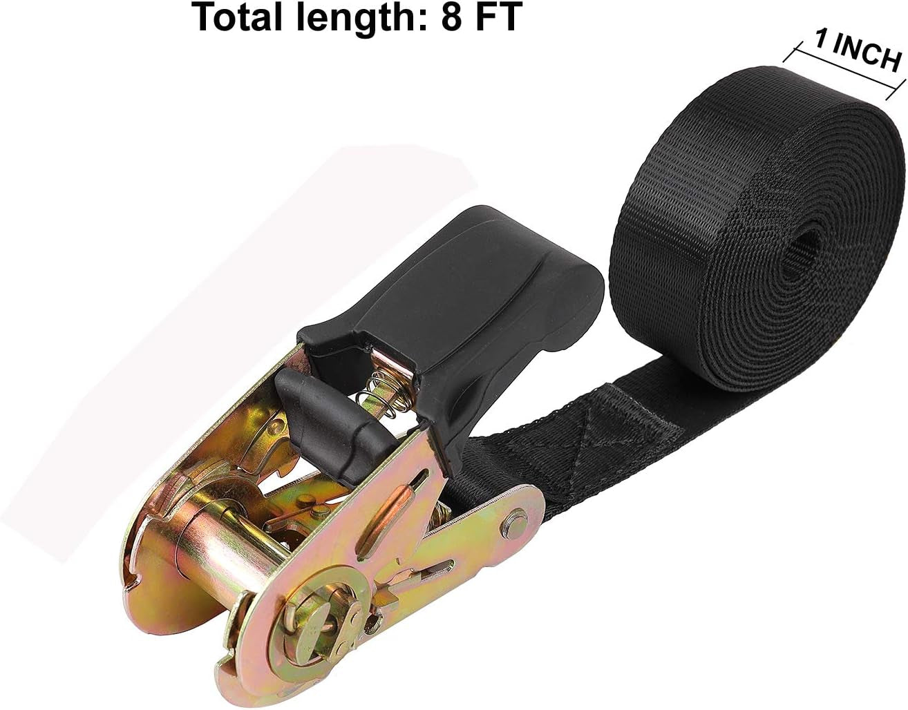 Endless Ratchet Tie Down Straps - Heavy Duty Cargo Straps (4 Pack)
