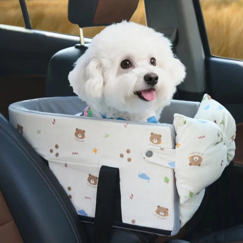 Ultimate Car Carrying Dog Bed & Pet Tote Bag - Perfect for Small Dogs & Cats - Travel Safety Cushions for Pets