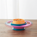 Gyro bowl spinning with food staying inside