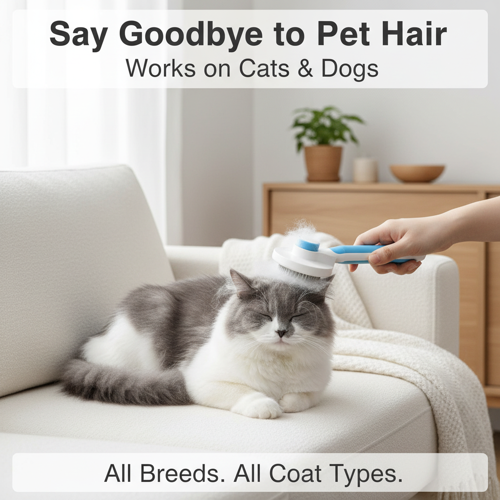 Cat Dog Deshedder Soft Brush