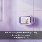 Lavender Shower Holder with Feature Overlay