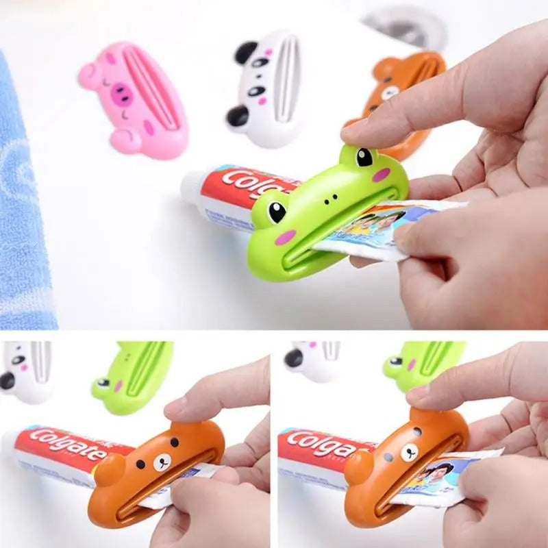 Toothpaste saver gadget