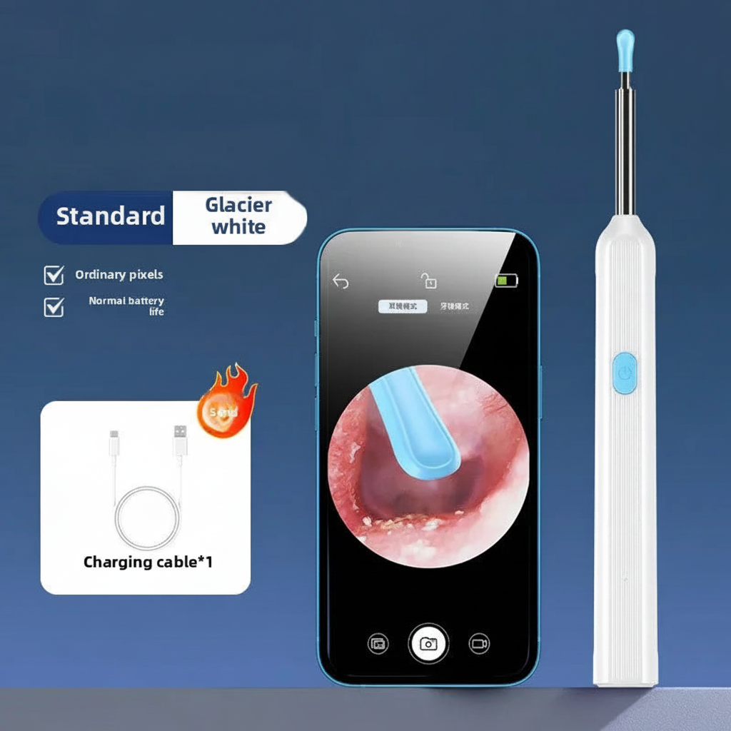 Standard White Ear Picker